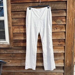CAbi Crisp White Trousers